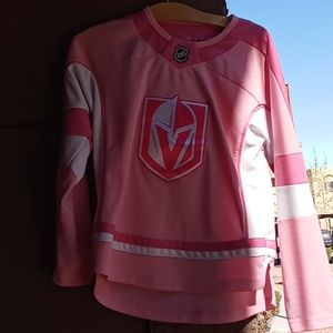 Pink golden knights jersey
